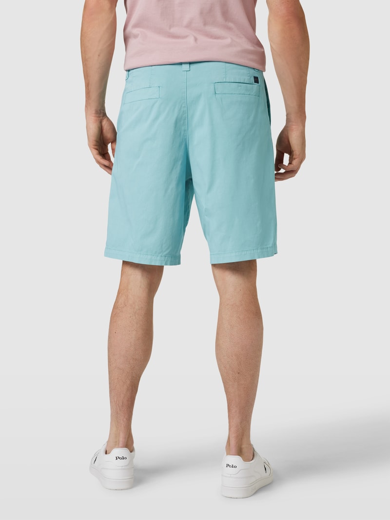 Bermudas mit französischen Eingrifftaschen Modell 'Selian' in mint meliert