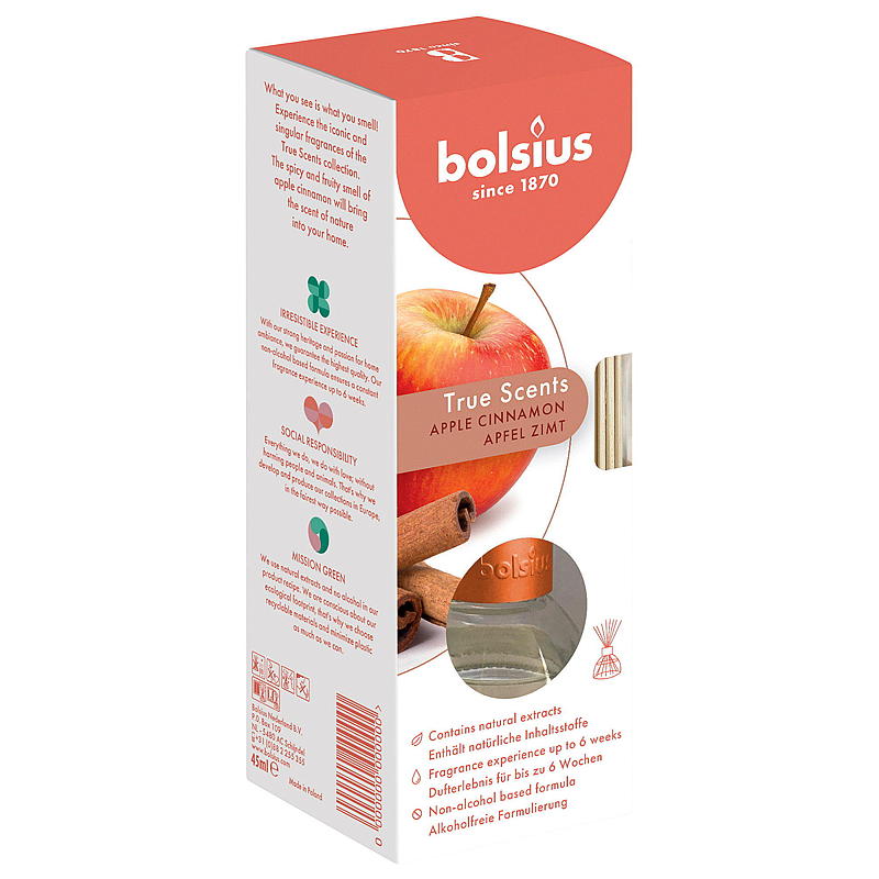 Bolsius Duftolje 45 ml Apple Cinnamon