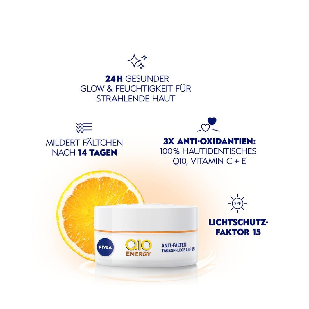 Q10 Plus C Anti-Falten + Energy-Booster Tagespflege LSF 15
