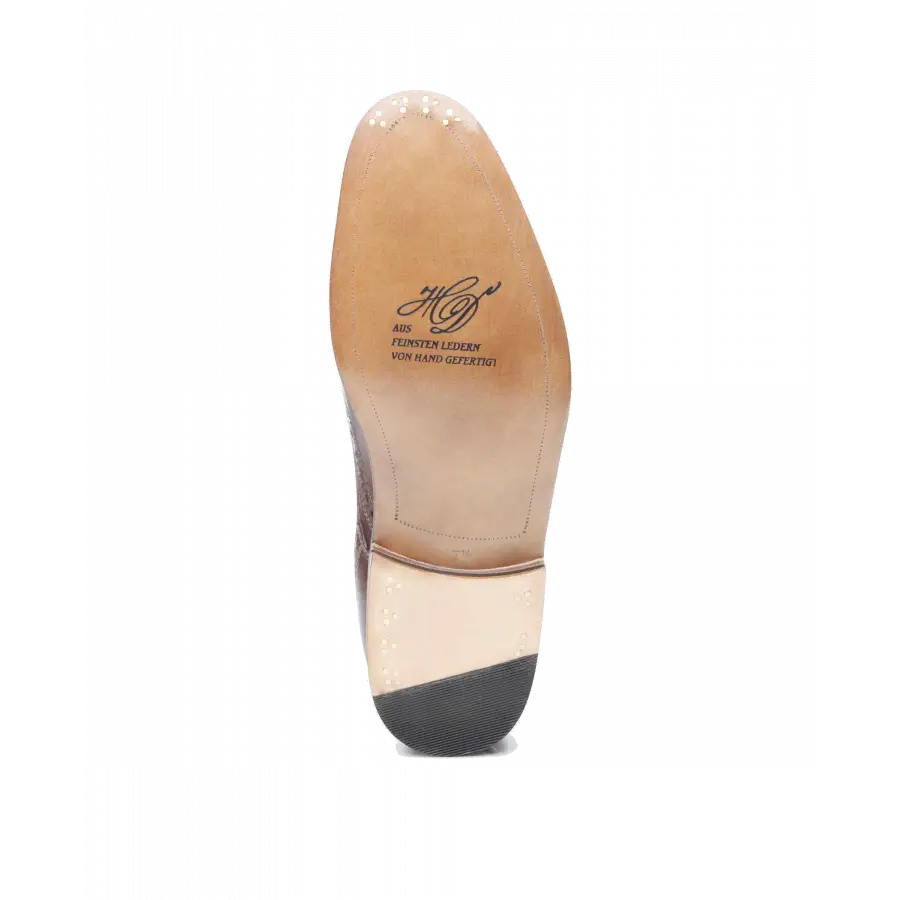 Heinrich Dinkelacker - Businessschuhe Derby LUZERN FULL-BROGUE AC Antikcalf - braun