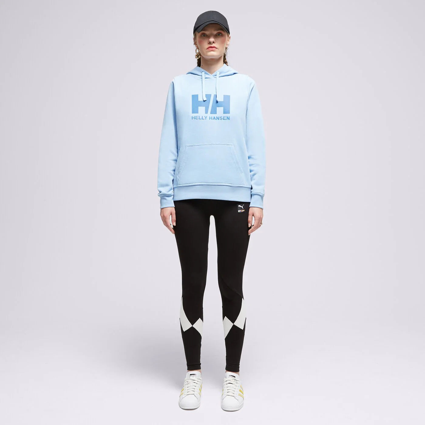 HELLY HANSEN HOODIE W HH LOGO HOODIE Blau