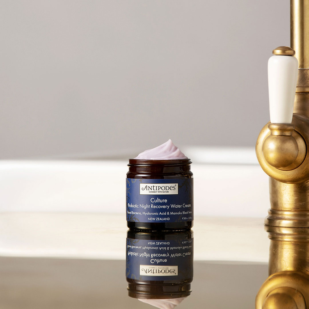 Antipodes Culture gel crème de nuit réparateur aux probiotiques Crème