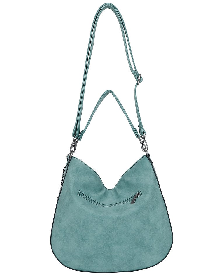 Fritzi aus Preußen Schultertasche in Türkis - (B)5 x (H)33 x (T)36 cm günstig kaufen onesize