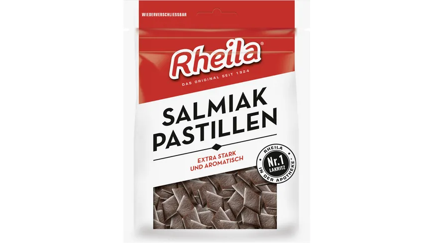 Rheila Salmiak Pastillen zuckerhaltig 90 g