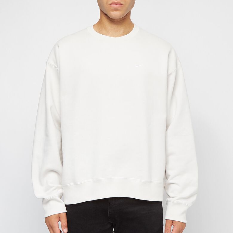 NIKE NRG Solo Swoosh Fleece Crew phantom/white