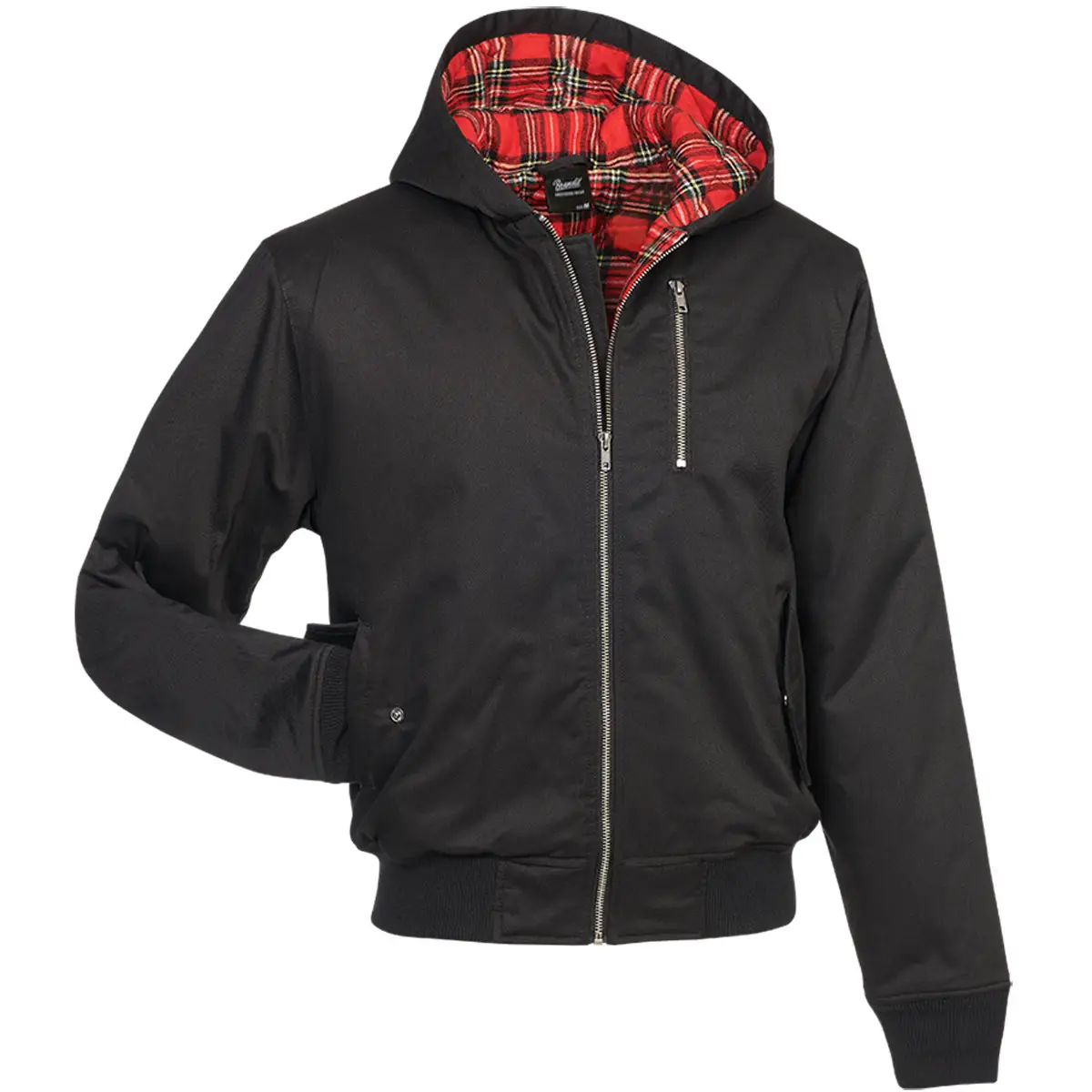 Lord Canterbury Winter Jacke mit Kapuze schwarz