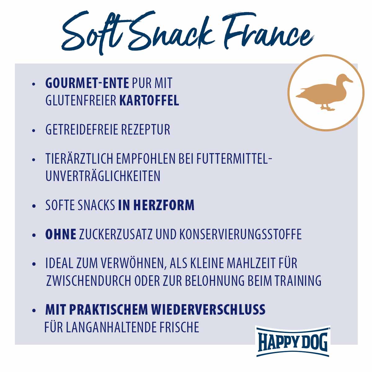 Happy Dog SoftSnack France günstig kaufen bei ZooRoyal