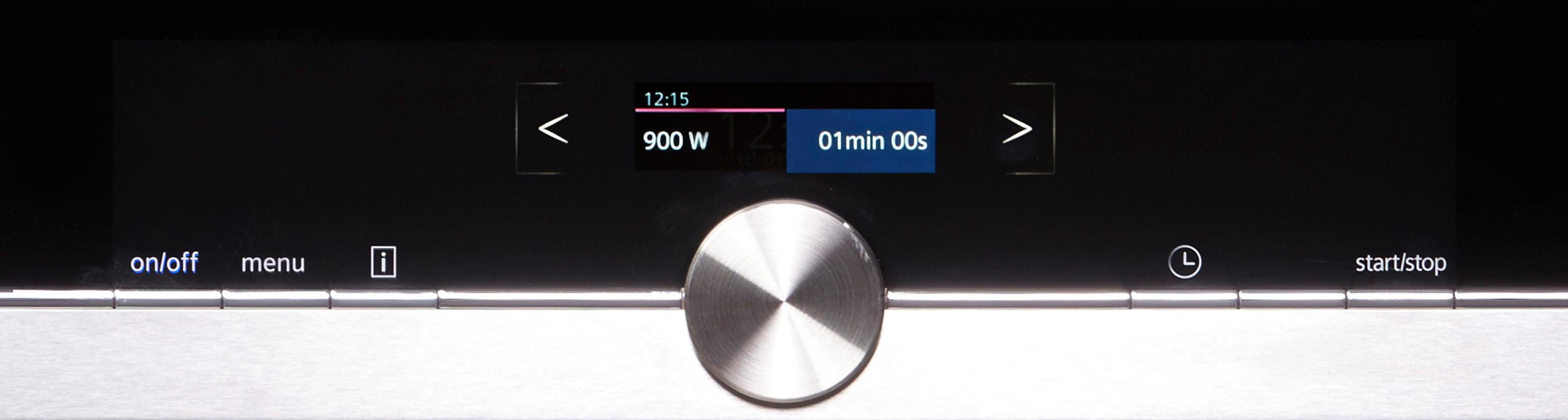 SIEMENS Einbau-Mikrowelle CF634AGS1, Mikrowelle, 36 l