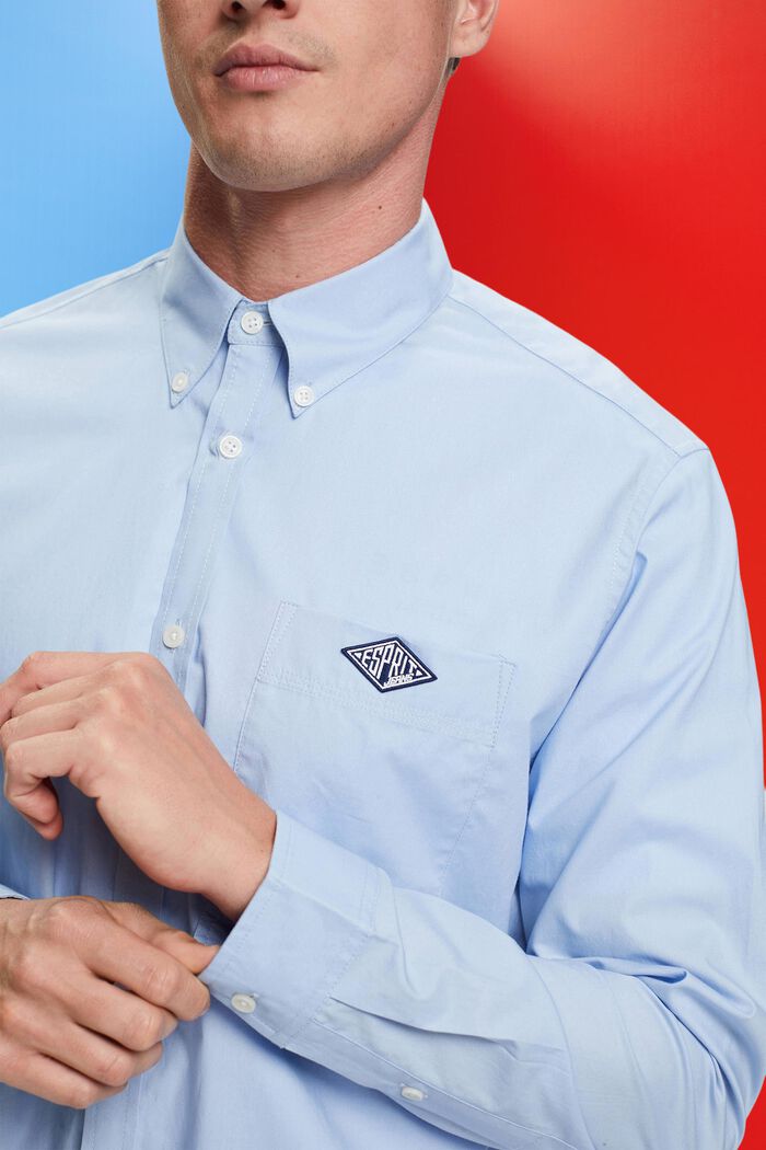 Button-Down-Hemd aus Baumwolle
