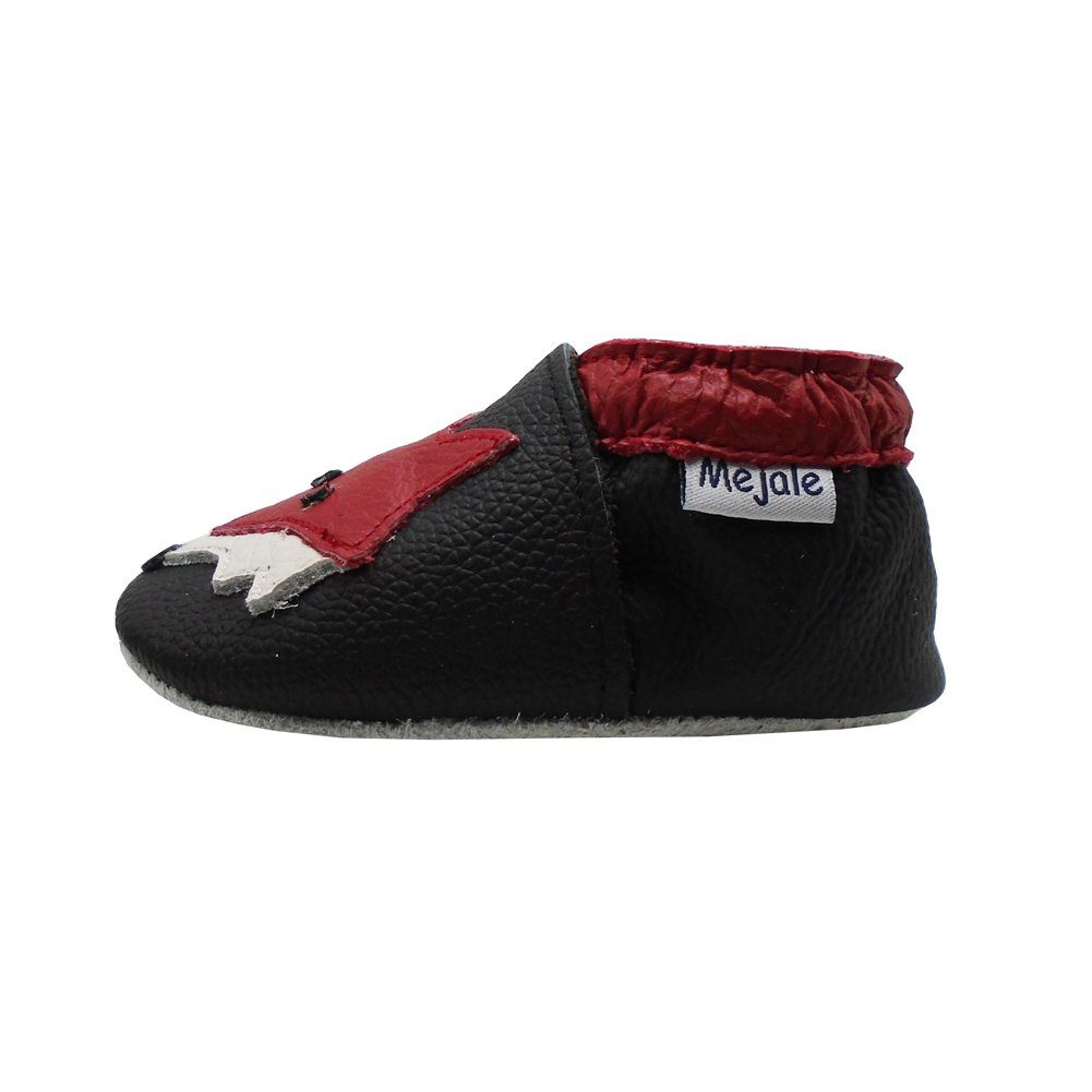 Yalion Weiche Leder Krabbelschuhe Lauflernschuhe Hausschuhe 100% Leder Hausschuh Rutschfestes