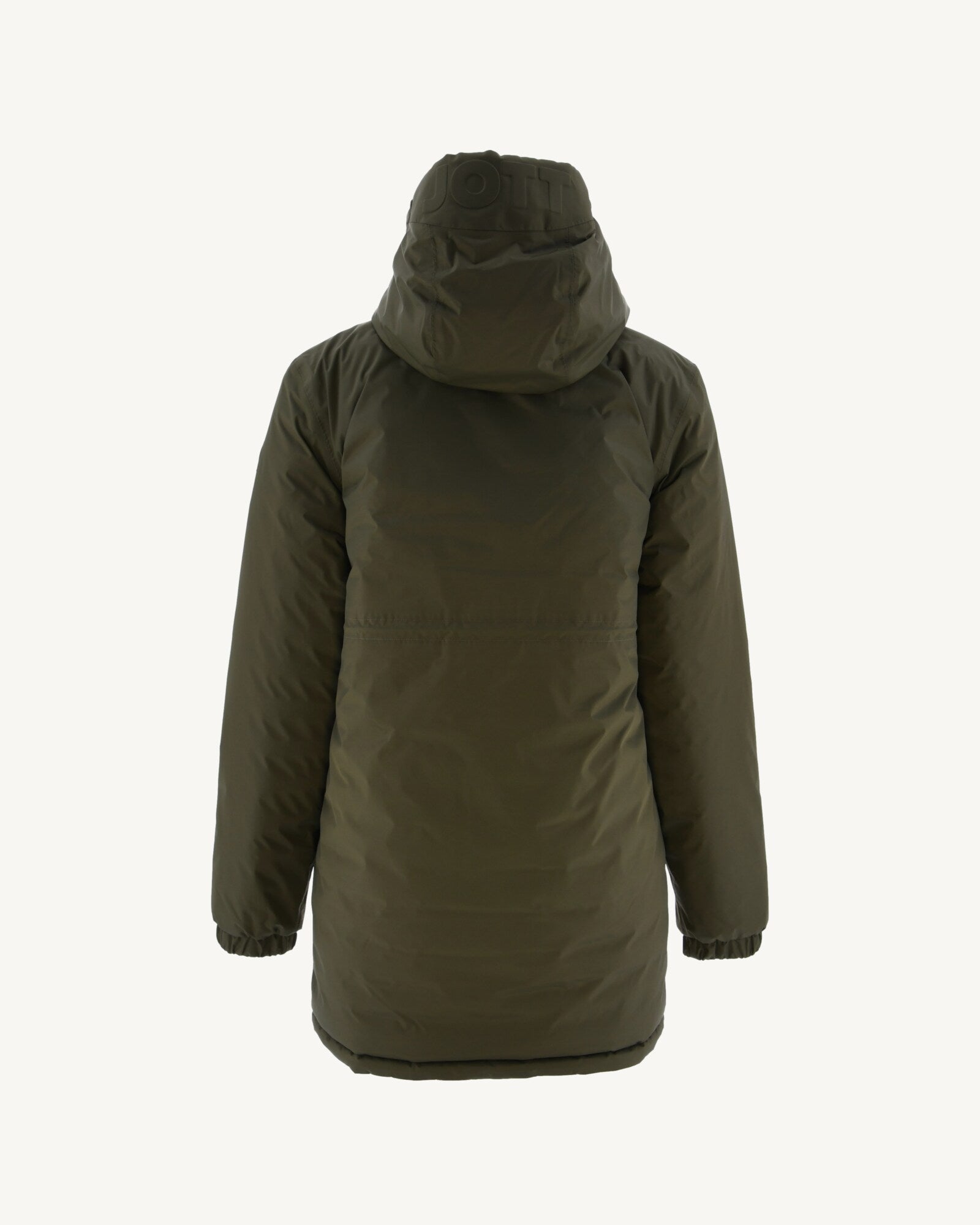 Doudoune longue réversible Army/Rose clair Roma