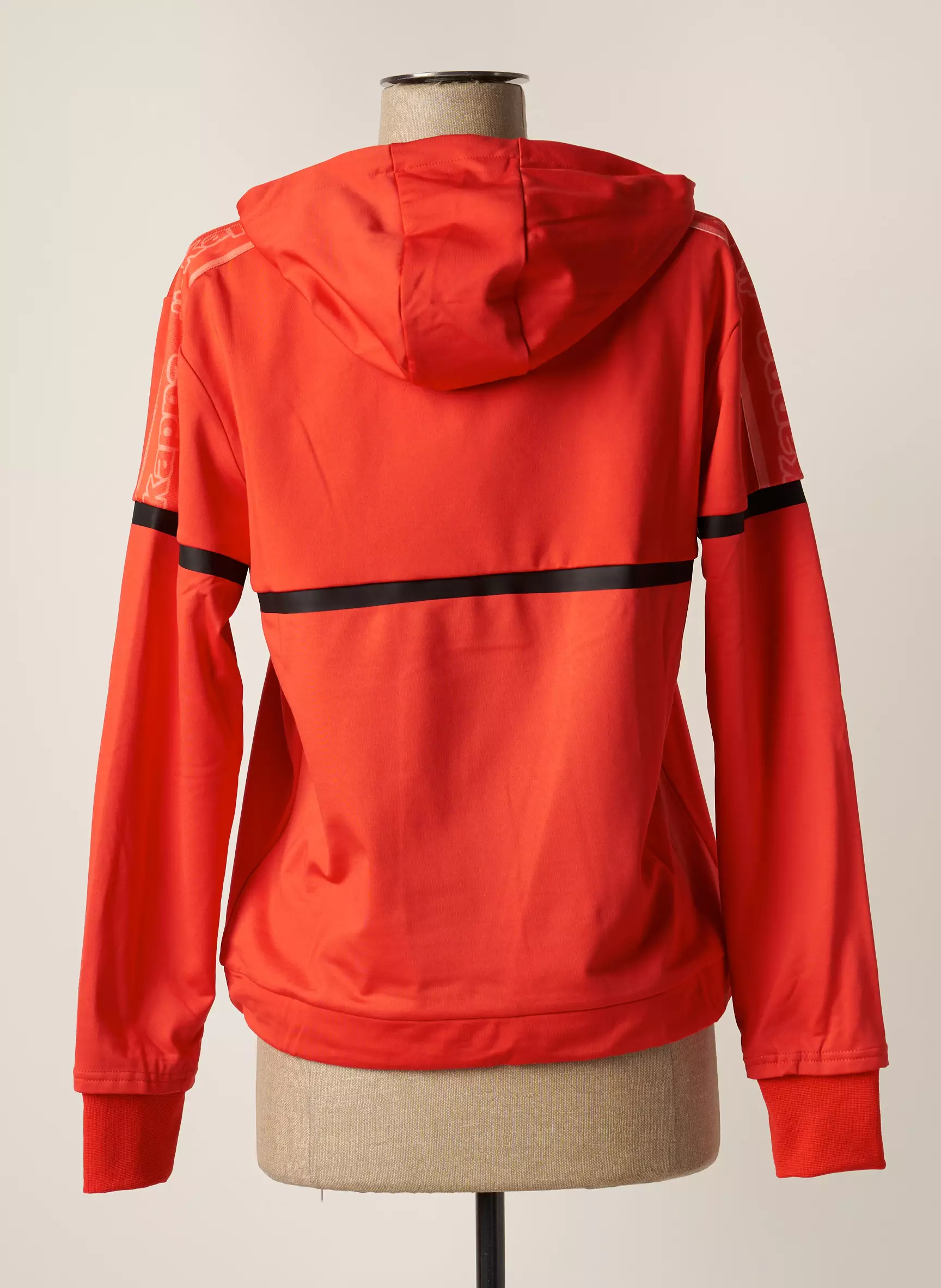 Kappa Sweat Capuche Femme couleur rouge