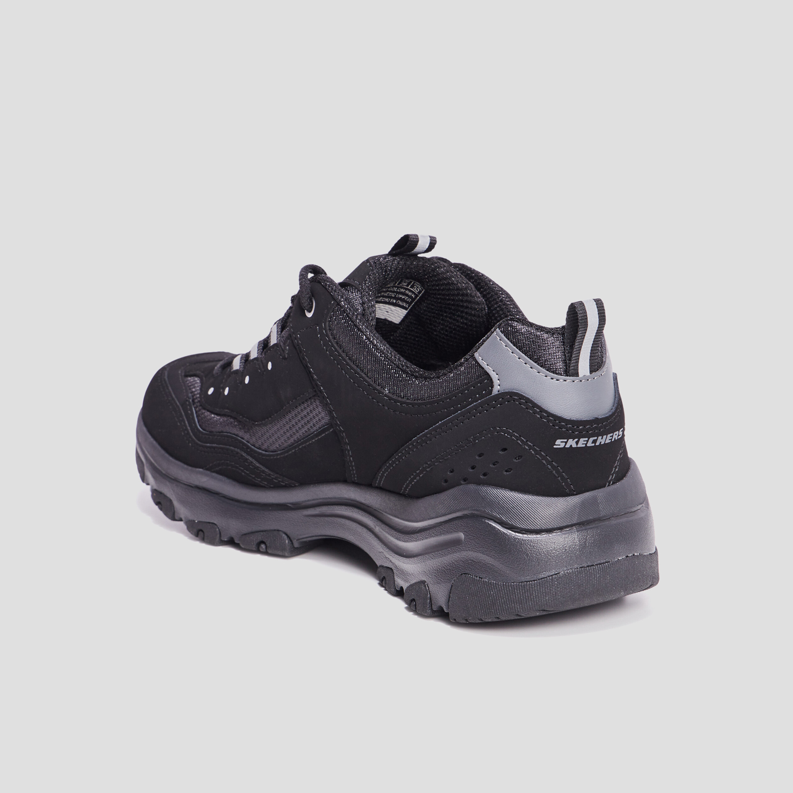 Baskets running mémoire forme Skechers noir femme | La Halle