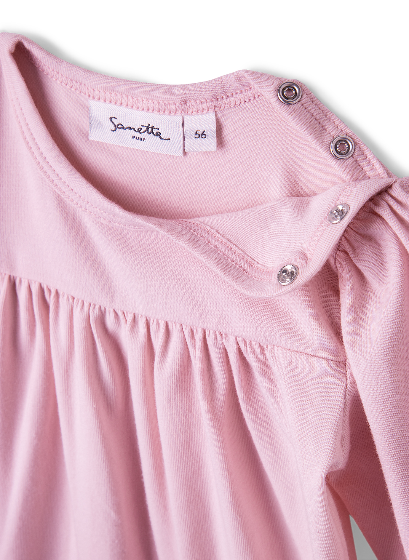 Body langarm Rosa