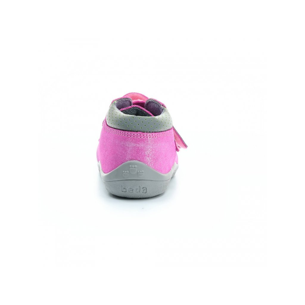 Beda Janette mit Membran (BF 0001/W/M/TS/2) rosa Barfuß-Stiefeletten
