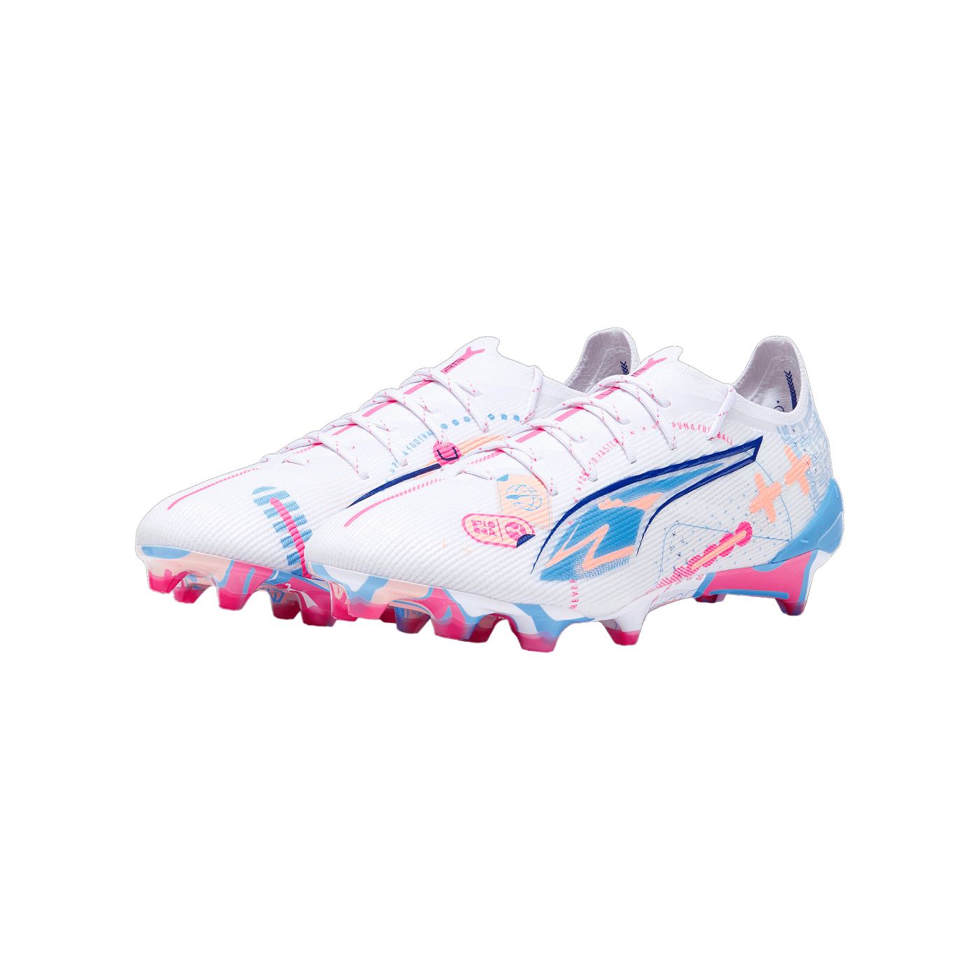 PUMA ULTRA 5 Ultimate Vol. Up FG Weiss F01