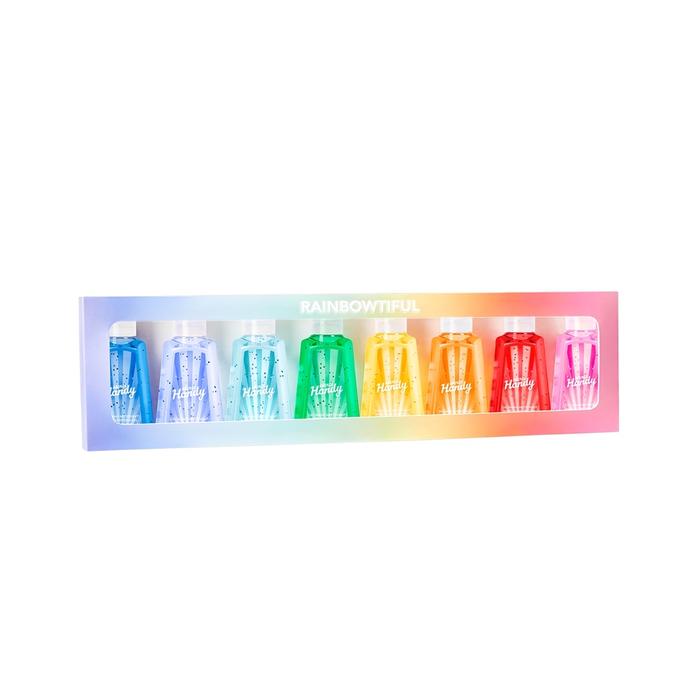 Merci Handy Kit Rainbowtiful Gels mains nettoyants