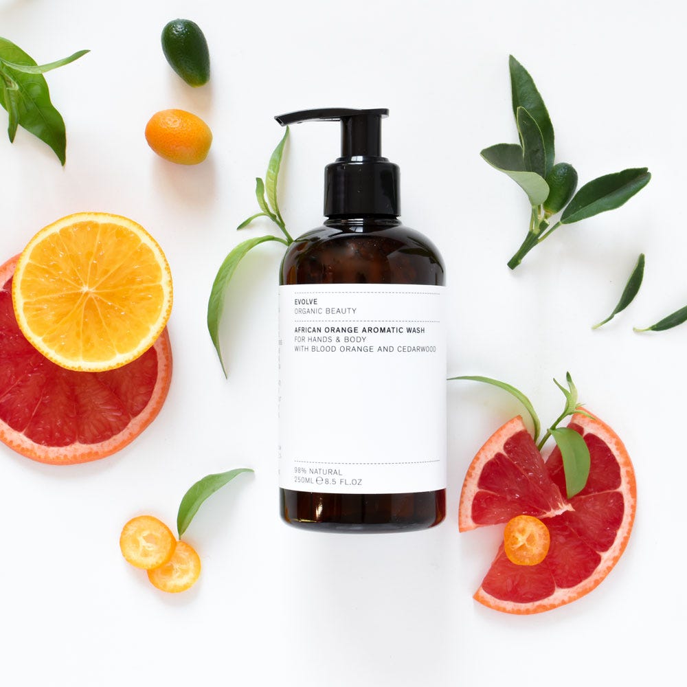 Evolve African Orange Aromatic Wash 250 ml