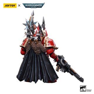 Warhammer 40k Actionfigur 1/18 Chaos Space Marines Crimson Slaughter Sorcerer Lord in Terminator Armour 12 cm
