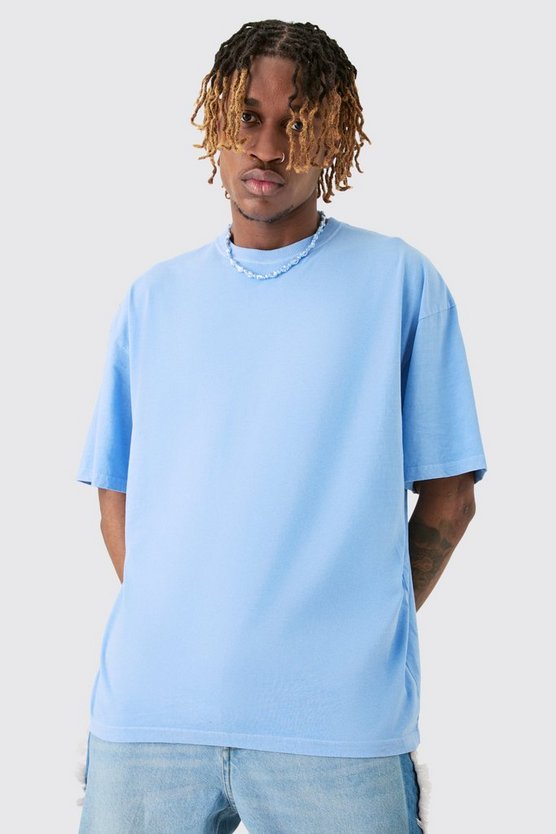 Tall Oversize T-Shirt mit Dream Worldwide Print