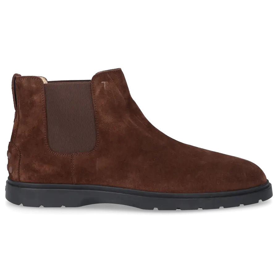 Tod's - Chelsea Boots M59K0 Veloursleder - braun
