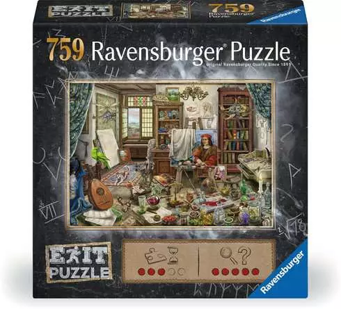 Puzzle 759 Teile - Das Künstleratelier