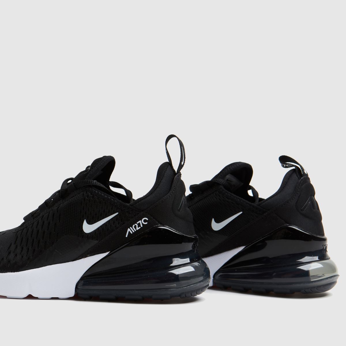Nike fekete-fehér Air Max 270 gyerek cipők