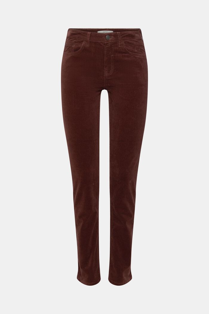 Mid-Rise-Cordhose