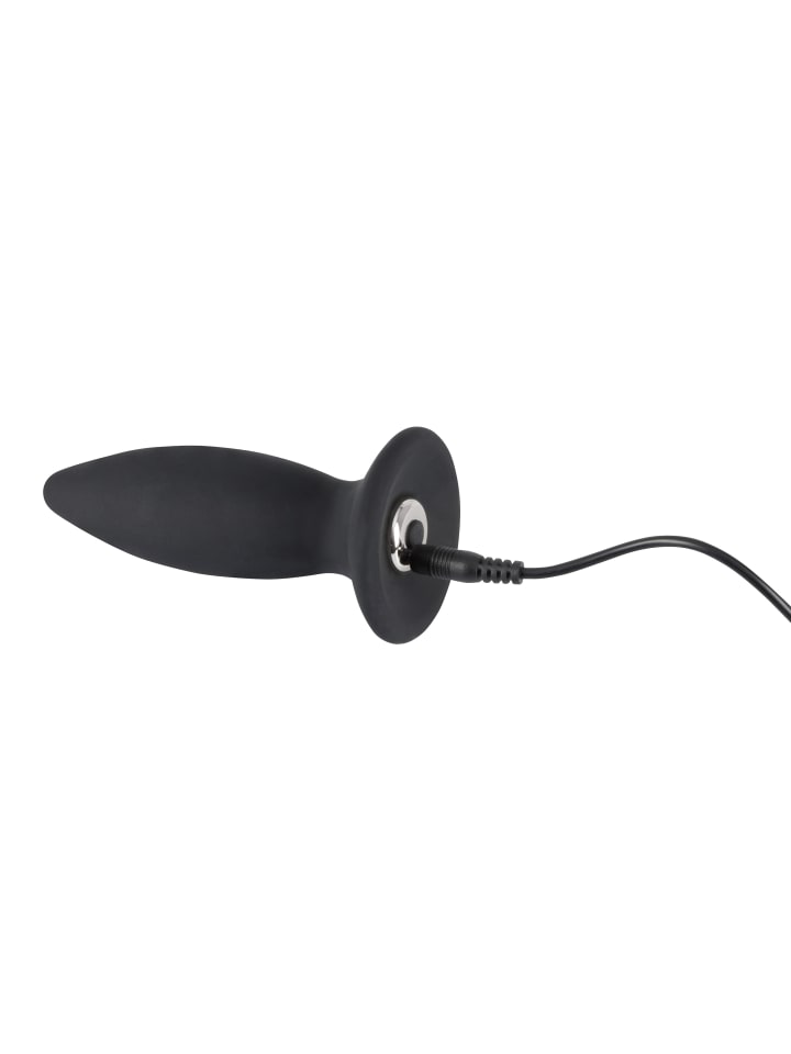 Black Velvets Analplug Recharge plug S in schwarz günstig kaufen 11 cm