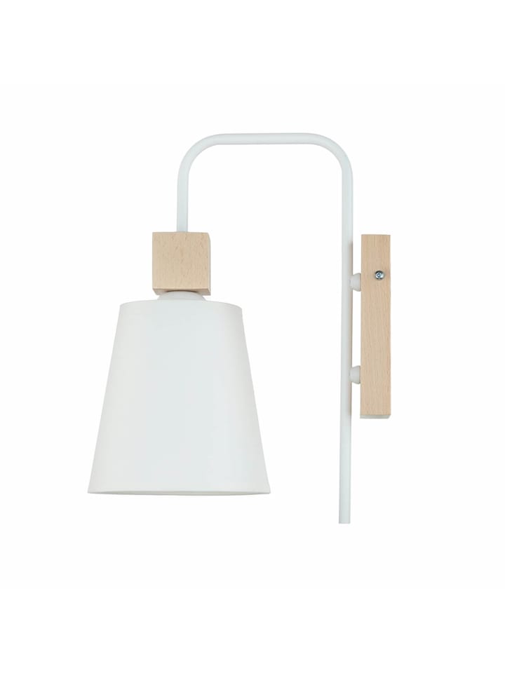 Licht-Erlebnisse Wandlampe in Weiß Holz günstig kaufen onesize