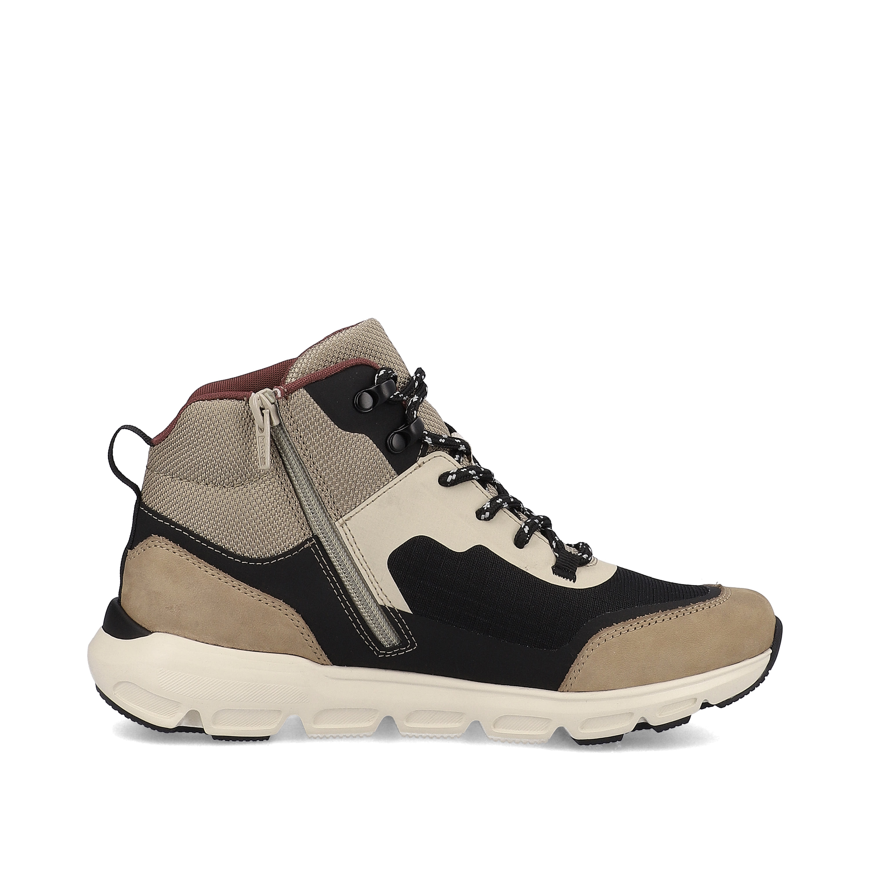 Rieker Damen Sneaker High hazel-wood black