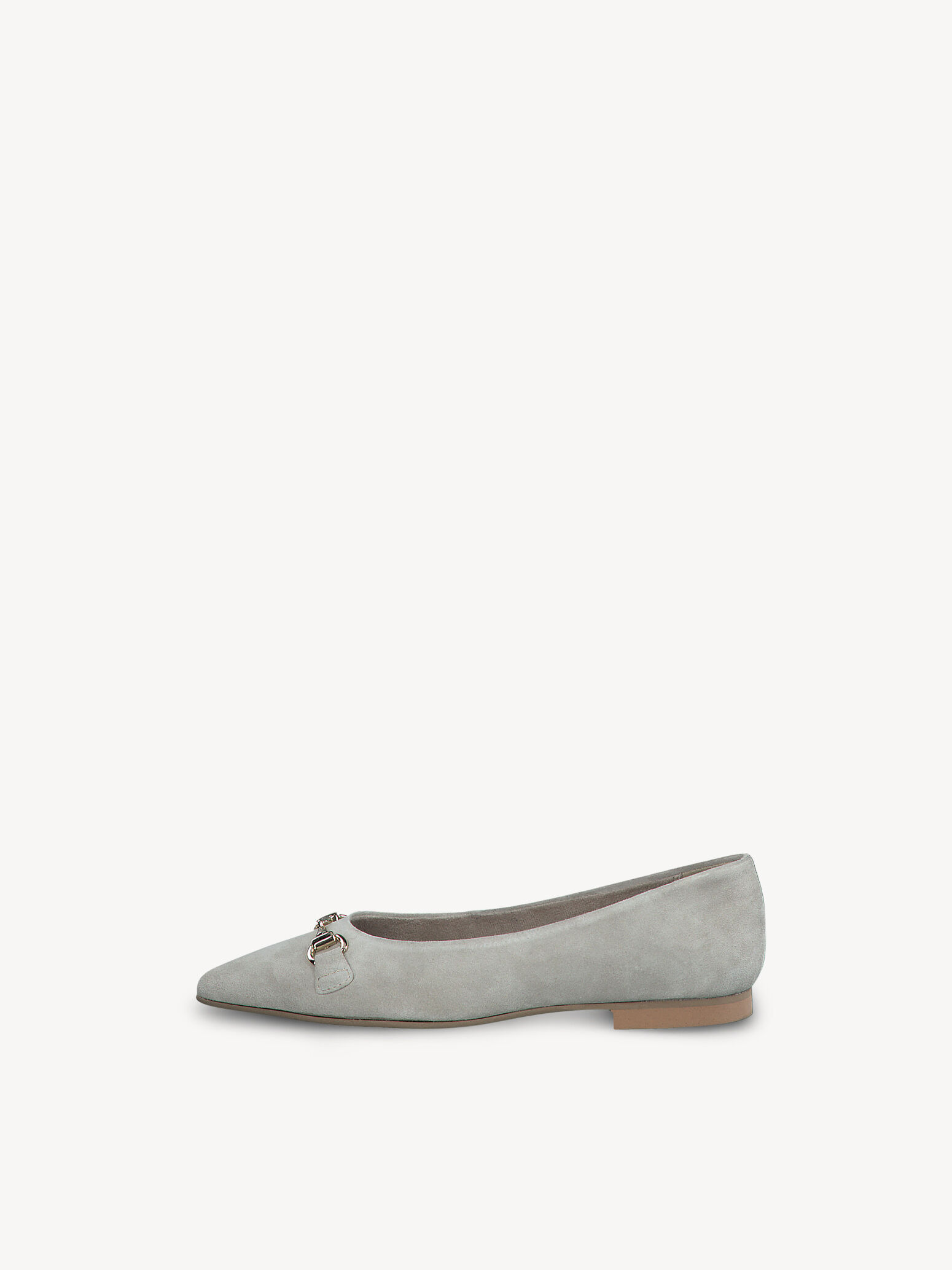 Ballerine en cuir - beige
