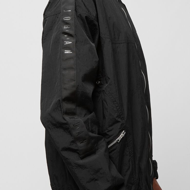 JORDAN Men's Essentials Warmup Full-Zip Jacket black/black/sail
