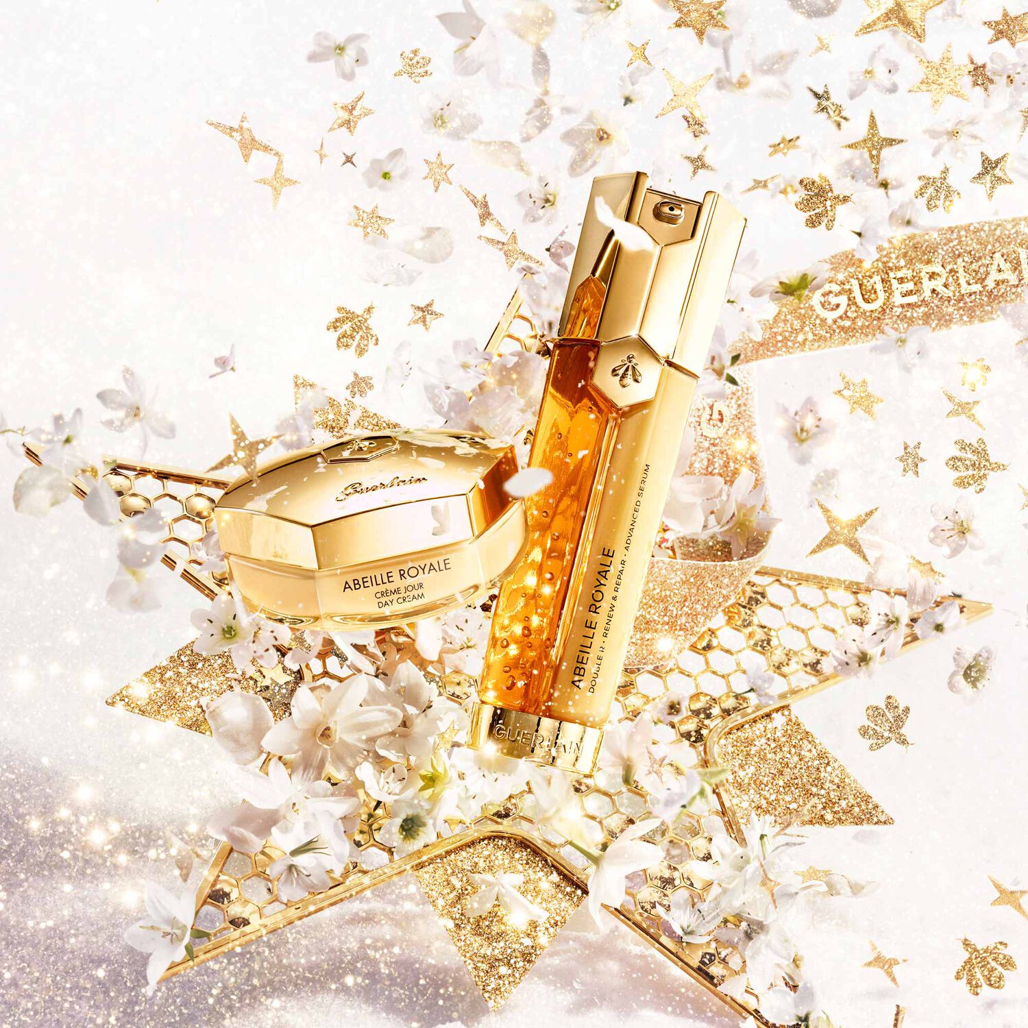 Guerlain Abeille Royale Coffret Sérum Advanced Double R Renew & Repair + 2 Produits