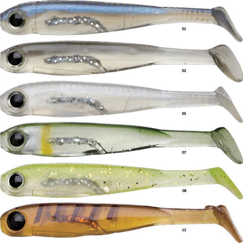 Leurre Souple Shad Nories Inlet Shad 6cm (x7)