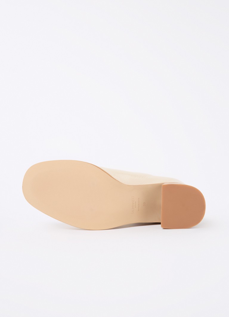 Stivaletto alla caviglia LKBennett Camila in pelle con finitura verniciata
