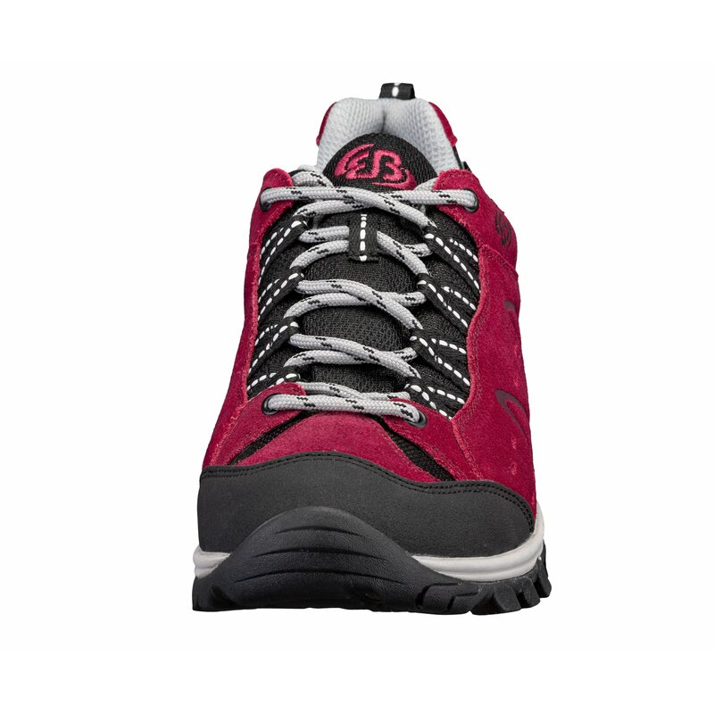 Brütting Mount Bona Low rote Damen Wanderschuhe