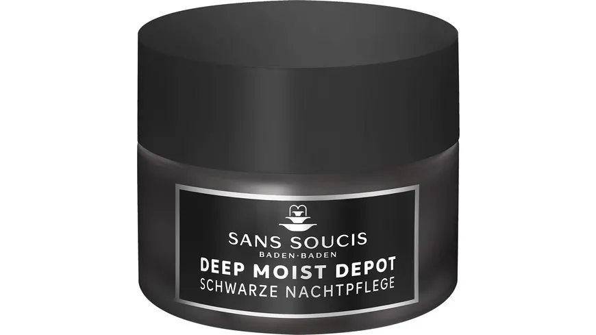 SANS SOUCIS Deep Moist Depot Schwarze Nachtpflege 50 ml