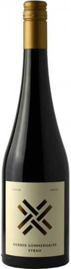 2018 Korber Sommerhalde Syrah trocken - Weingut Singer-Bader