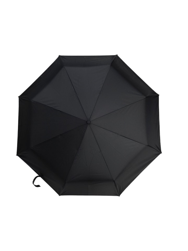 COFI 1453 Luxuriöser Teleskop-Taschenschirm ø123cm Perfekter Schutz mit Stil in Schwarz günstig kaufen 123-131 cm