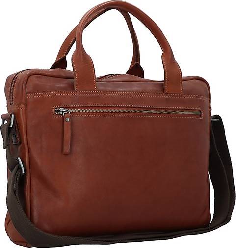 Strellson Upminster Aktentasche Leder 39 cm Laptopfach