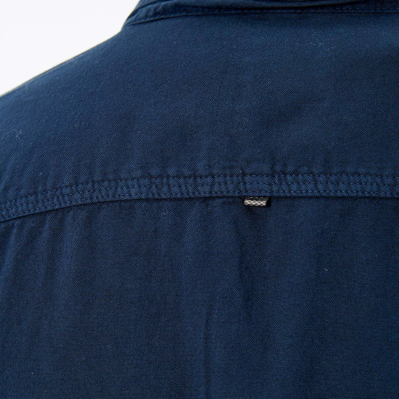TOMEK  Chemise bleu marine homme 100% coton bio