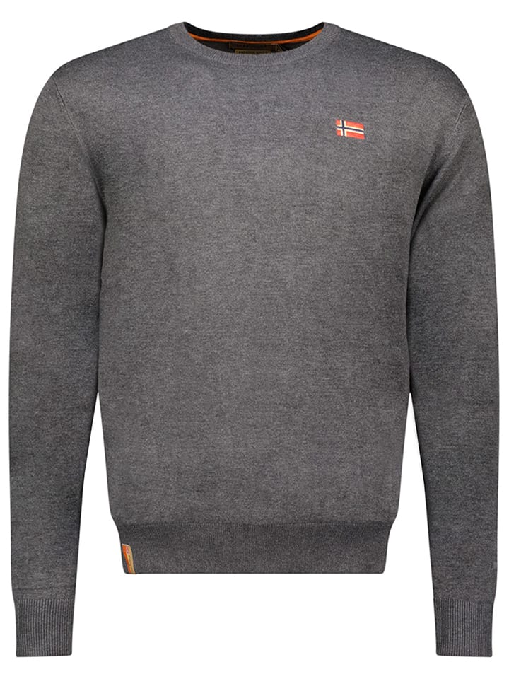 Geographical Norway Pullover in Anthrazit günstig kaufen