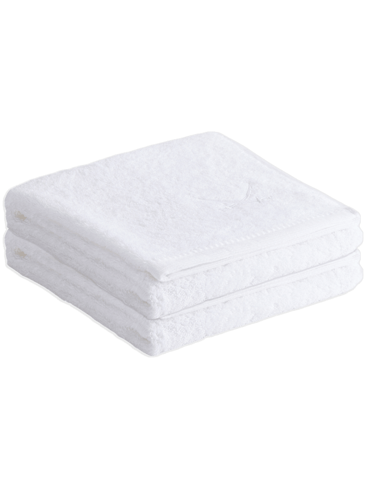 Sansibar 2er Handtuch-Set „Frottier-Kollektion Classic“, 50x100 cm in Weiß günstig kaufen onesize