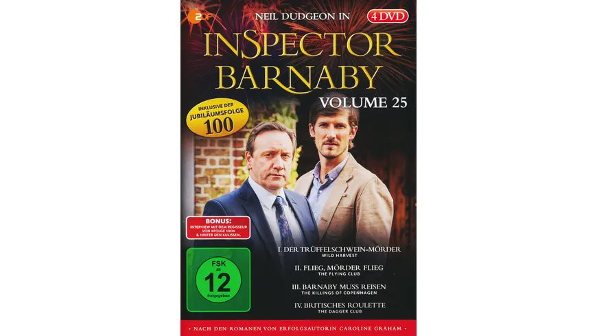 Inspector Barnaby Vol. 25  [4 DVDs]