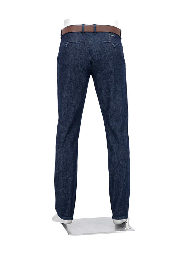 Alberto, Jeans Lou, Regular Fit, Kaschmir-Baumwolle, navy