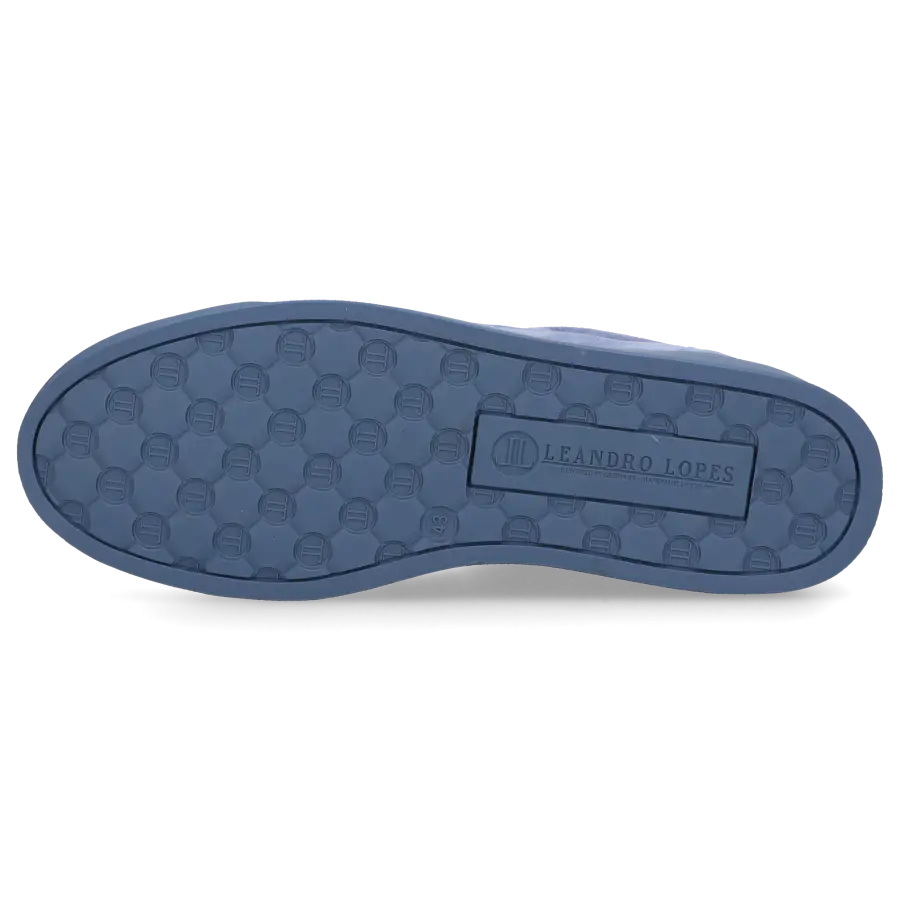 Leandro Lopes - Sneaker low FAISCA Veloursleder - blau