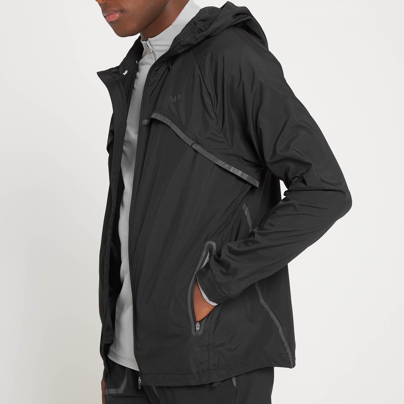 Veste de course MP Velocity Ultra pour hommes – Noir