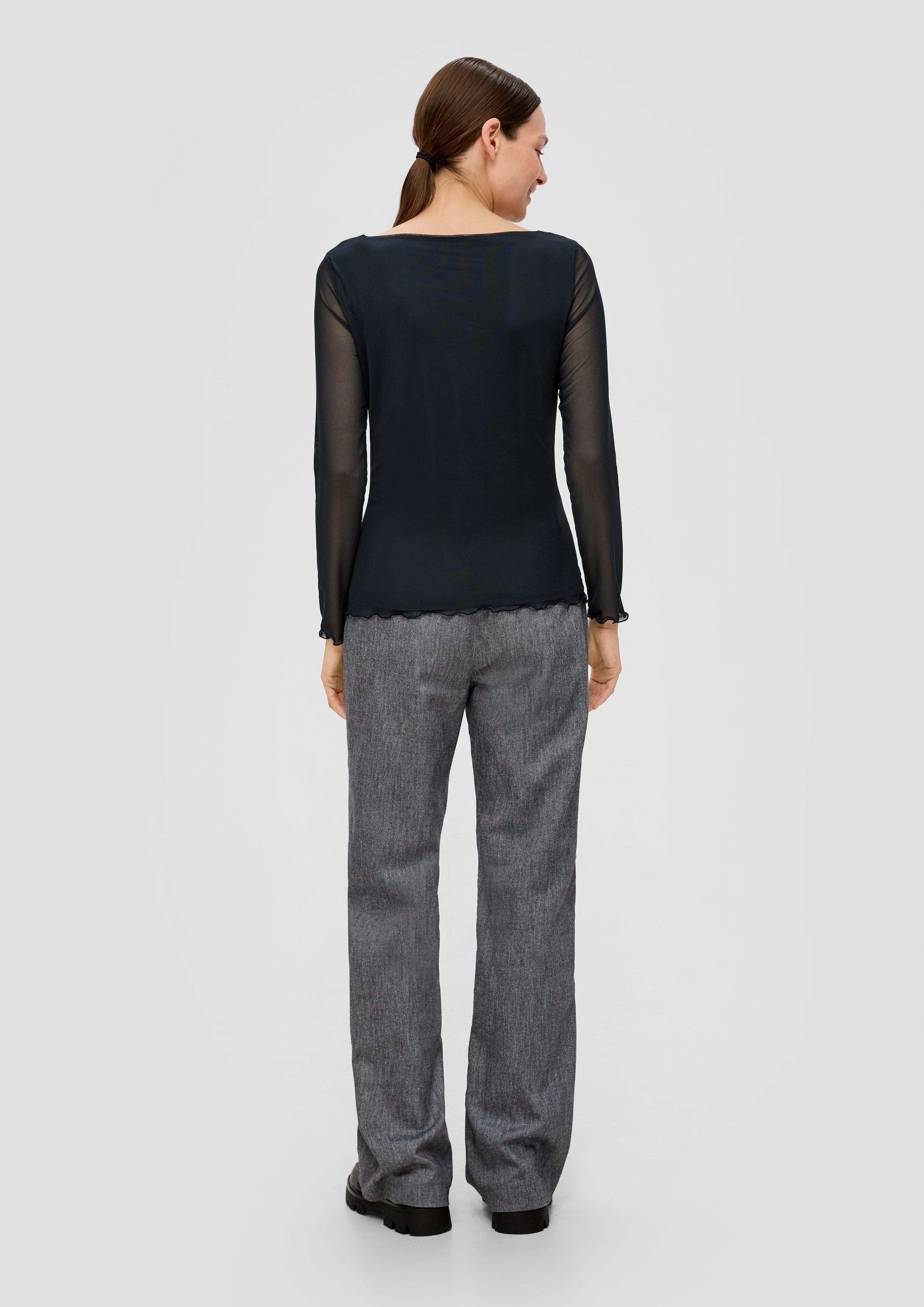 Longsleeve mit U-Boot-Ausschnitt  2142725-5959