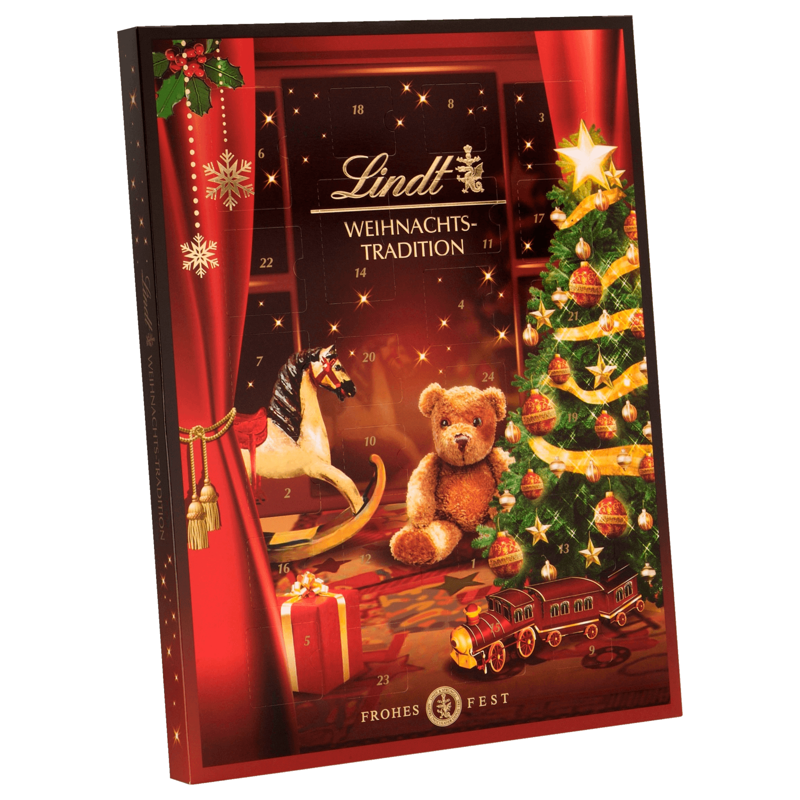 Lindt Frohes Fest Adventskalender Weihnachts-Tradition 253g